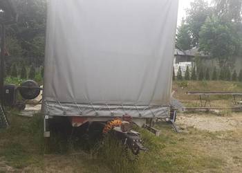 Laweta do słomy przyczepa kontener