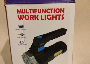Akumulatorowa latarka LED