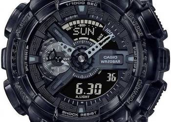 Casio zegarek męski GA-110SKE-8AER Czarny