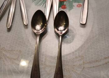 Łyżeczki do kawy sygnowane Gerlach różne.