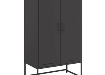 Szafka czarna 685x385x1235 cm stal WM-846494