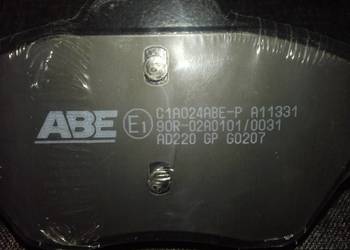Audi A1 klocki hamulcowe Nowe