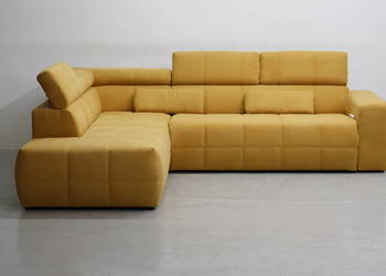 SFP DESIGN narożnik regulowane zagłówki rogówka sofa kanapa tkanina