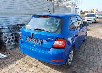 Skoda Fabia 3 III LIFT 18- Kompletna tylna tył klapa K4K4 LV5F ŁADNA