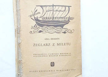 książka żeglarz z Miletu, powieść Géza Hegedüs żeglarz z mil