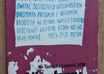 Nie damy pogrześć mowy – ks. Tadeusz Lewicki