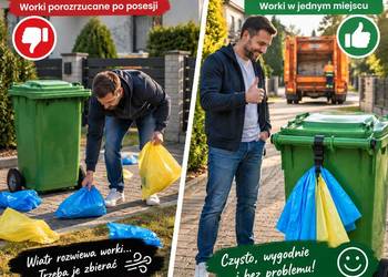 ?♻️ KONIEC Z LATAJĄCYMI WORKAMI NA ŚMIECI! ?️  Firma Blachtex wprowadza
