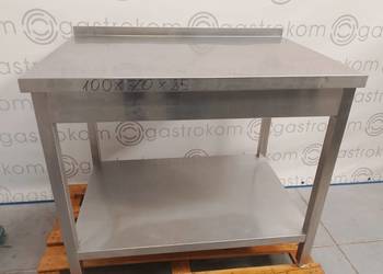 Stół z półką 100x70x85