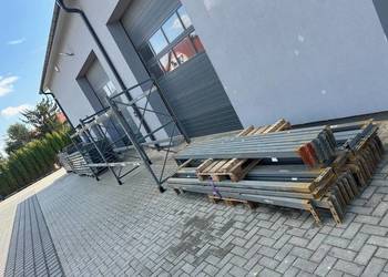 Regały paletowe dexion trawers 275cm magazynowe przemysłowe H300cm