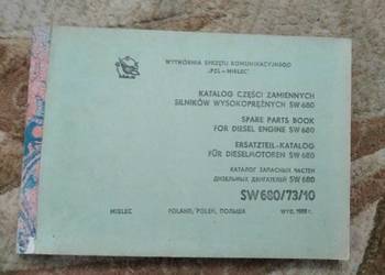 Katalog części silników wysokoprężnych SW 680/73/10 wydanie 1988 Katalog części silników wysokoprężnych SW 680/73/10 wydanie 1988