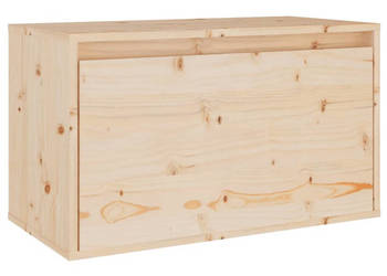 Szafka ścienna 60x30x35 cm lite drewno sosnowe WM-813445