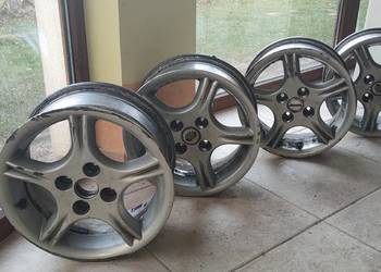 Komplet 4 felg aluminiowych 14" 4x100, opel astra