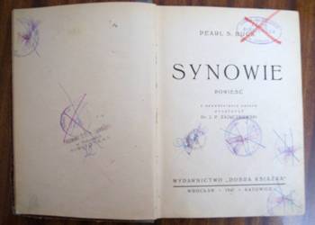 Pearl S. Buck - Synowie - 1947