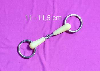 Wędzidło typu Happy Mouth, smakowe, pojedynczo łamane 11,5 cm