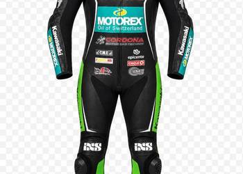 iXS Racer Kawasaki Motorex kombinezon motocyklowy skóra SM jak nowy