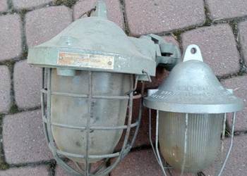 Stare lampy przemysłowe PRL