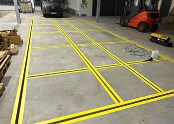 Rama blacharska podłogowa do prostowania RAM TIR naczep