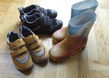 Buty dla chłopca (3 pary)