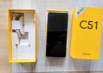 Telefon Realme C51 STAN BDB (jak nowy ze sklepu)