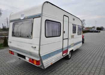 Przyczepa kempingowa Tec 5m na działkę lub budowę bardzo ładna, transport