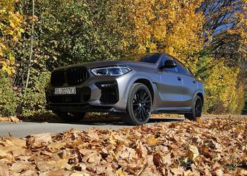 Bmw X6M50D G06-400KM, Salon PL , Bezwypadkowy, Maxton , X6 z 2020 , Zamiana