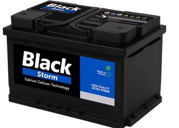 NOWY Akumulator Black Storm 45Ah 480A Prawy Plus