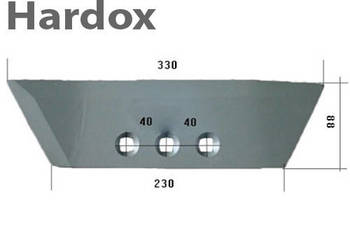 Dłuto 100hektarów HARDOX 80543/L części do pługa OVERUM