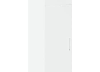Szafka biała 30x425x93 cm materiał drewnopochodny WM-846271