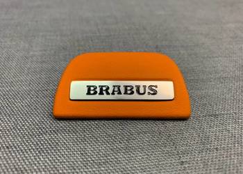 EMBLEMAT ZNACZEK LOGO skóra BRABUS na kierownicę Mercedes W463A W464 W205 EMBLEMAT ZNACZEK LOGO skóra BRABUS na kierownicę Mercedes W463A W464 W205