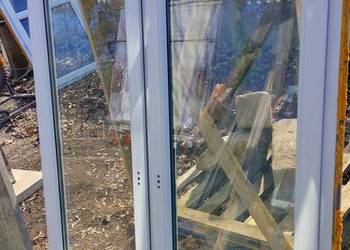 Okno Pcv 142x159 używane dwuszybowe