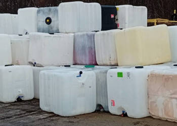 Zbiornik 1000l litrów pojemnik ibc mauzer wkład plastik szambo, woda
