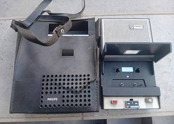 Kultowy dyktafon Philips na kasety z lat 80- tych zobacz