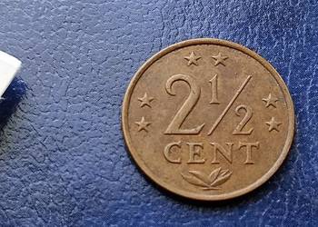 Stare monety 2 1/2 cent 1971 Antyle Holenderskie