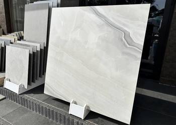 PŁYTKA gres WHITE OPAL POLER 119,8X119,8 GAT 3 TUBĄDZIN TANIO