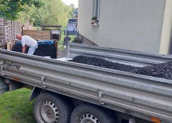 Przyczepa wywrotka trzystronna wywrot hydrauliczny