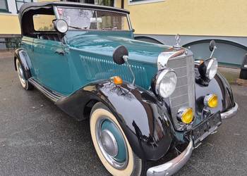 Mercedes kabrio uwaga 600 sztuk wyprodukowano