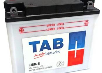 Akumulator motocyklowy TAB YB16-B (HYB16-B) 12V 19Ah 240A L+