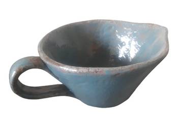 Dzbanek ceramiczny ręcznie wykonany.