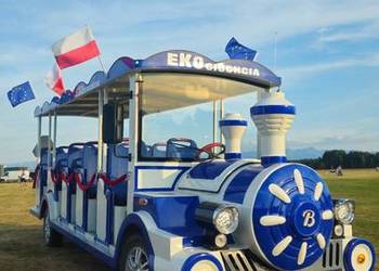 Kolejka turystyczna elektryczna nowa gotowy biznes