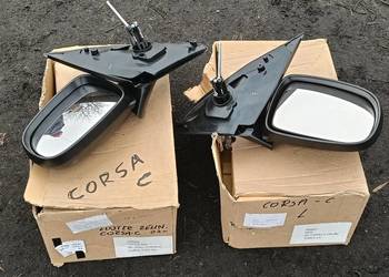Lusterko zewnętrzne KOMPLET lewe prawe Opel Corsa C Combo lusterka boczne