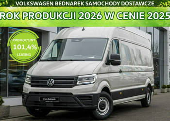 Volkswagen Crafter FL Furgon L4 2.0 TDI 177 KM Wysoki Dach, Automat Dostęp…