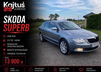 Skoda Superb * 2008R * 2.0TDI # BardzoŁADNA # Stan SUPER #BardzoBogataOpcja