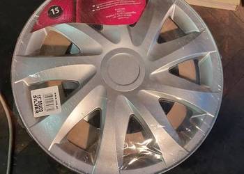 Kołpaki 15' Draco Silver Nowe