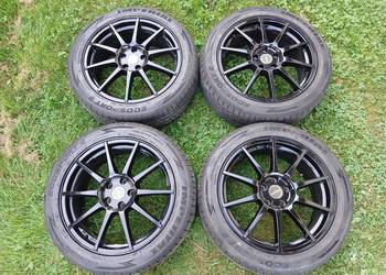 Koła felgi 18" Proline UX100 5x108 czarne jak nowe 235/45R18 Ford Volvo