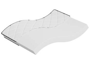 Materac piankowy średnio miękki 140x190 cm WM-373035