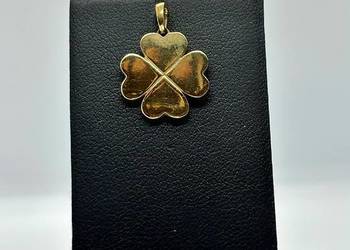 Złota Zawieszka pr 333 0,77g Koniczyna