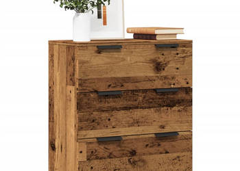 Szafka stare drewno 60x30x70 cm materiał drewnopochodny WM-856834