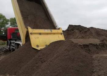 Piękna ziemia ogrodowa, humus czarnoziem pod trawe DOJAZD