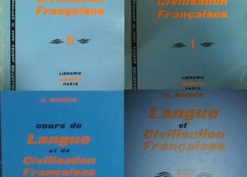 COURS DE LANGUE ET DE CIVILISATION FR TOM I-IV - G.MAUGER
