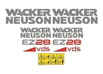 Naklejki oklejenie WACKER NEUSON EZ28 Zamiennik